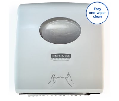 Product image for AQUARIUS SLIMROLL DISPENSER WHT2