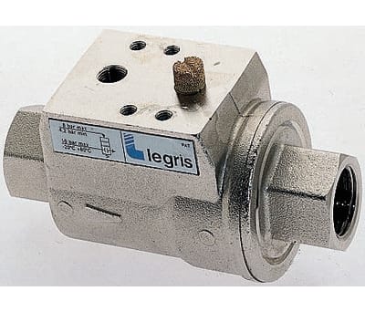 Product image for 1IN NC ELECTRO PNEUMATIC AXIAL VALVE