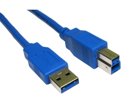 Product image for 3mtr Usb 3.0 A M - B M Cable - Blue