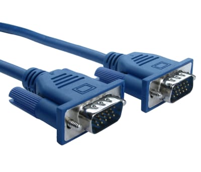 Product image for 5mtr HD15 VGA/SVGA Low Profile LSZH M-M