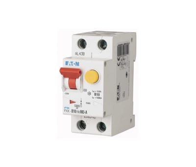 Product image for Eaton PXK 10A RCBO, 1+N Curve B, Breaking Capacity 10 kA, 240V