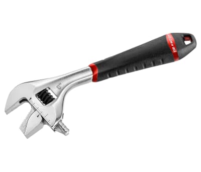 Product image for ADJUSTABLE WRENCH 8 REVERSIBLE JAW.