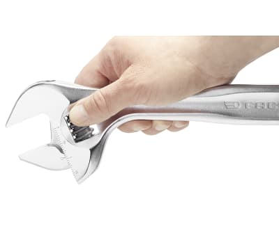 Product image for ADJUSTABLE WRENCH 15 REVERSIBLE JAW.