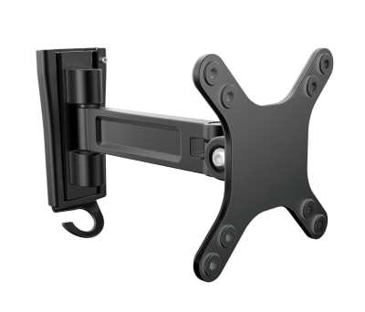 Product image for WALL-MOUNT MONITOR ARM - SINGLE SWIVEL