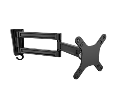 Product image for Wall-Mount Monitor Arm - Dual Swivel