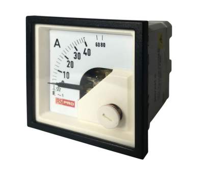 Product image for 48x48mm AC Ammeter Analogue Panel meter