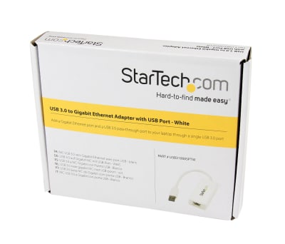 StarTech.com 1 Port USB 3.0 Ethernet Adapter, 10/100/1000Mbit/s - RS  Components Vietnam