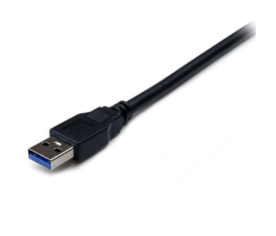 Product image for 2m Black SuperSpeed USB 3.0 Extension Ca