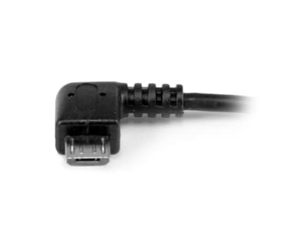 Product image for 5in Right Angle Micro USB to USB OTG Hos