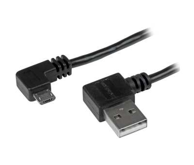 Product image for MICRO-USB CABLE WITH RIGHT-ANGLED CONNEC