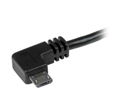 Product image for MICRO-USB CABLE WITH RIGHT-ANGLED CONNEC