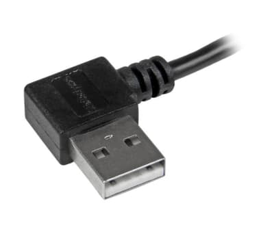 Product image for MICRO-USB CABLE WITH RIGHT-ANGLED CONNEC