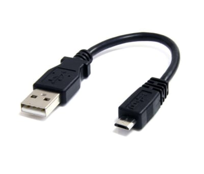 Product image for 6IN MICRO USB CABLE - A TO MICRO B