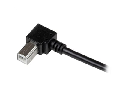 Product image for 3m USB 2.0 A to Right Angle B Cable - M/