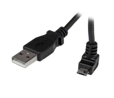 Product image for 2M MICRO USB CABLE - A TO UP ANGLE MICRO