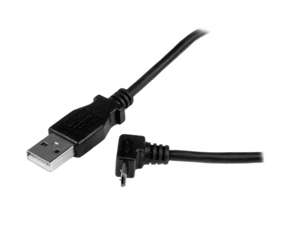 Product image for 2M MICRO USB CABLE - A TO UP ANGLE MICRO