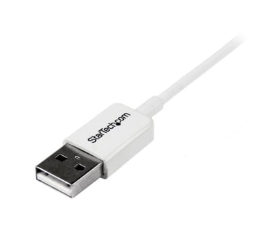 Product image for 2M WHITE MICRO USB CABLE - A TO MICRO B