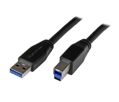 Product image for 1m SuperSpeed USB 3.0 Cable A to B - M/M