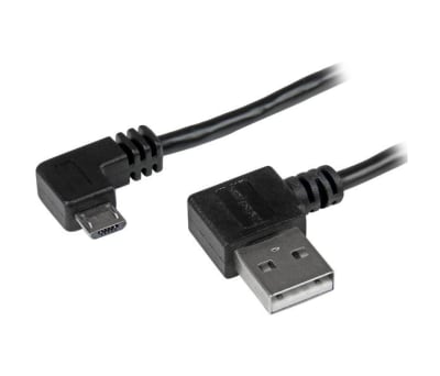 Product image for Micro-USB Cable with Right-Angled Connec