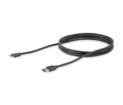 Product image for Slim Micro USB 3.0 Cable - M/M - 2m (6ft