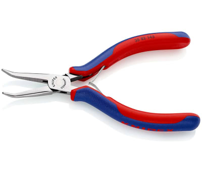 Product image for Knipex 145 mm Tool Steel Long Nose Pliers With 35mm Jaw Length