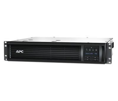 Product image for APC 750VA Rack Mount UPS Uninterruptible Power Supply, 230V Output, 500W - Line Interactive