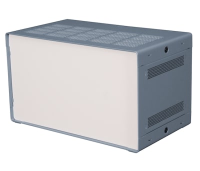 Product image for RS PRO Light Grey Extruded Aluminium Enclosure, IP30, 279 x 305 x 175mm