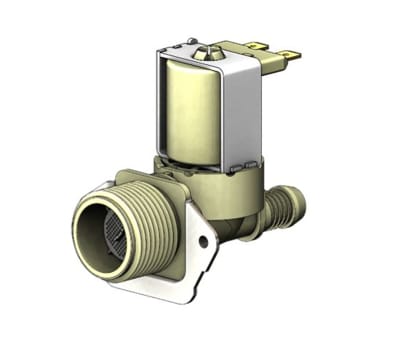 Product image for WATER SOLENOID VALVE 2 PORT 180? NC 3/4"