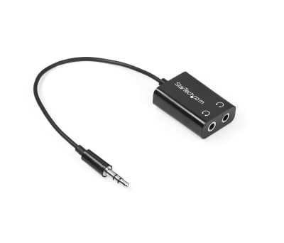 Product image for MINI JACK 3.5MM AUDIO SPLITTER Y CABLE A