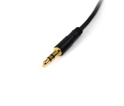 Product image for 15 FT 3.5MM STEREO AUDIO CABLE - M/M