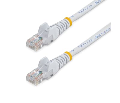 Product image for 10M WHITE CAT 5E CABLE (SNAGLESS)