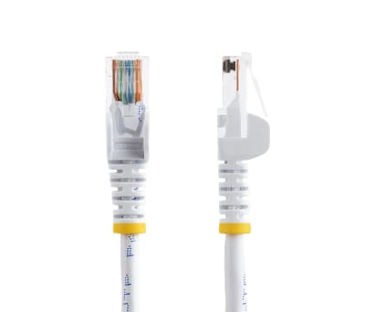 Product image for 10M WHITE CAT 5E CABLE (SNAGLESS)