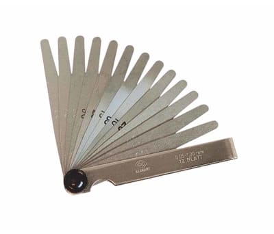 Product image for FEELER GAUGE SET 13 BLADE METRIC TAPERED