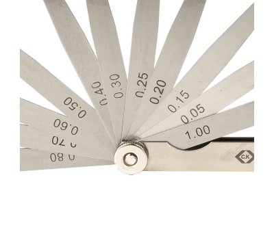 Product image for FEELER GAUGE SET 13 BLADE METRIC TAPERED