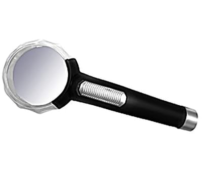 Product image for RS PRO Illuminated  Magnifying Glass, 5 x Magnification, 65mm Diameter