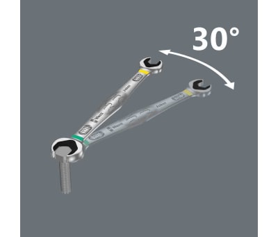 Product image for Wera No 20 x 22 mm Double Ended Open Spanner No, Non Sparking