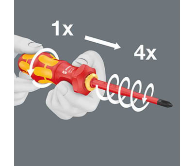 Product image for Wera Interchangeable Screwdriver Set 16 Piece