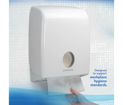 Product image for Kimberly Clark SCOTT ESSENTIAL(TM) Hand Towels Folded White 212 x 200mm Paper Towel, 5100 Sheets