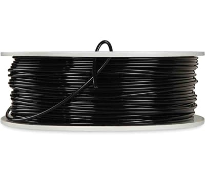 Product image for Verbatim 2.85mm Black PET-G 3D Printer Filament, 1kg