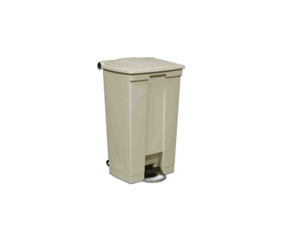 Product image for Rubbermaid Commercial Products Legacy Step-On Containers 87L Beige Pedal Plastic Waste Bin