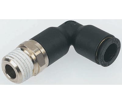 Product image for Male extended elbow adaptor,R1/4x6mm