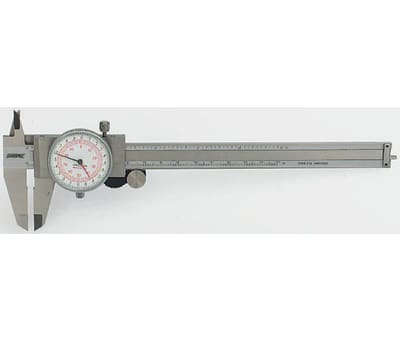 Product image for Dual scale caliper,0-150mm & 0-6in