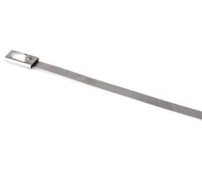 Product image for Self locking s/steel cable tie,7.9x681mm