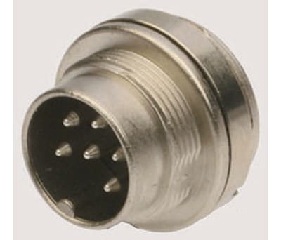 Product image for Series 723 7 way chassis mount plug,5A