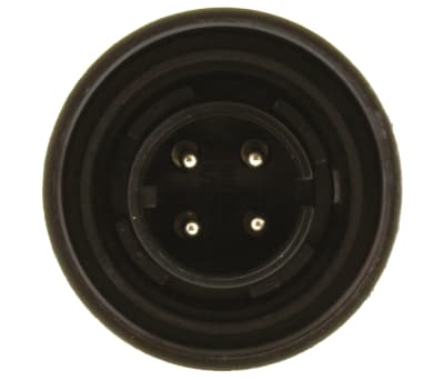 Product image for IP68 4 way screw terminal cable plug,6A