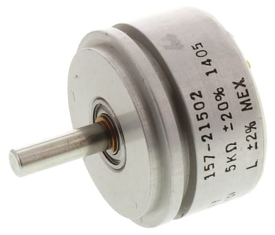 Product image for 157-21 servo mount pot,5K lin 22mm 1W