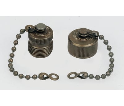 Product image for Chassis mount plug&skt dust cap,Size 24