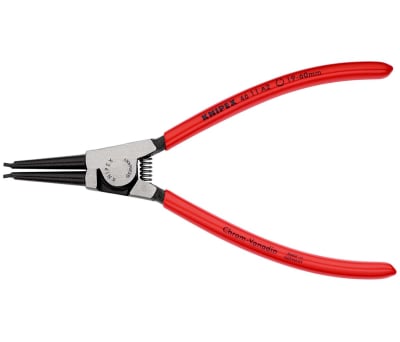 Product image for Knipex Chrome Vanadium Steel Snap Ring Pliers Circlip Pliers, 180 mm Overall Length