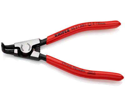 Product image for Knipex Chrome Vanadium Steel Snap Ring Pliers Circlip Pliers, 125 mm Overall Length