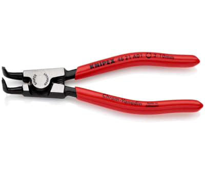 Product image for Knipex Chrome Vanadium Steel Snap Ring Pliers Circlip Pliers, 125 mm Overall Length